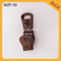 MZP39 Reißverschluss Abzieher Design 5 # Metall Reißverschluss Abzieher Auto Lock Reißverschluss Abzieher